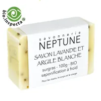 Savon lavande et argile blanche - bio / 85-95g (-50%)