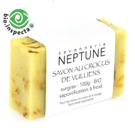 Savon au crocus de Vulliens - bio - 100g