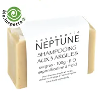 Shampooing aux 3 argiles - bio - 100g