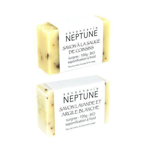 DUO de savons «fleurs» - Savon bio
